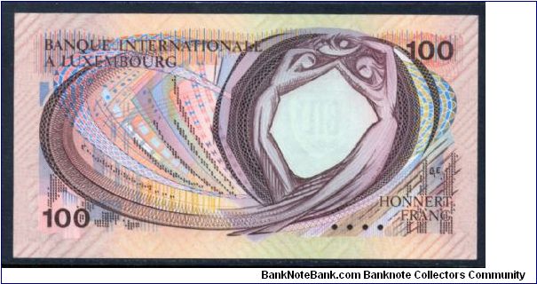 Banknote from Luxembourg year 1981