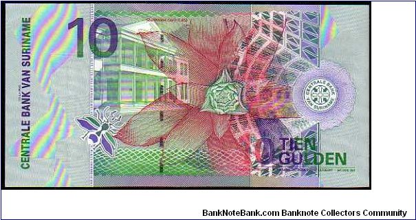 Banknote from Suriname year 2000