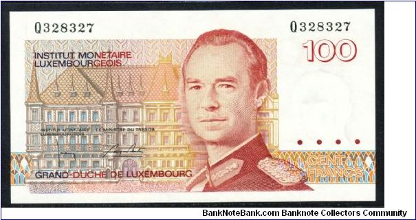 P-58b ND(1986) 100 francs Banknote