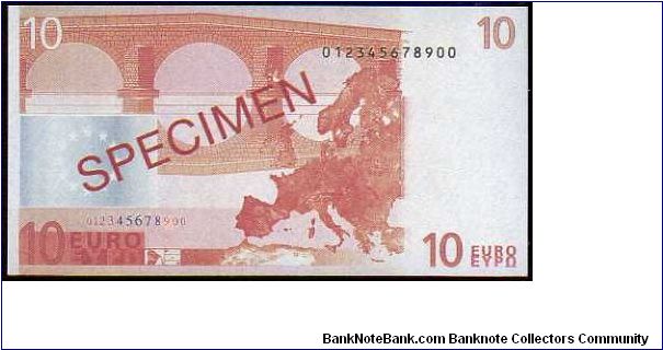 Banknote from Italy year 2001