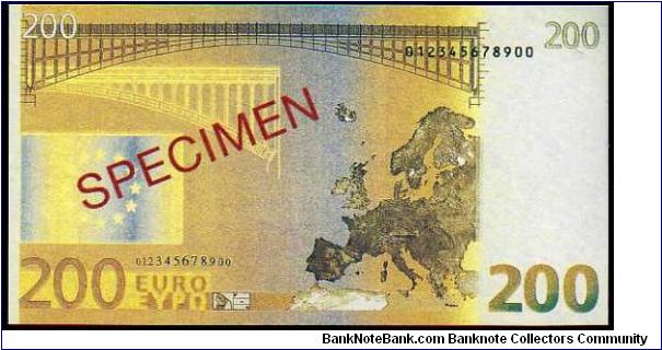 Banknote from Italy year 2001