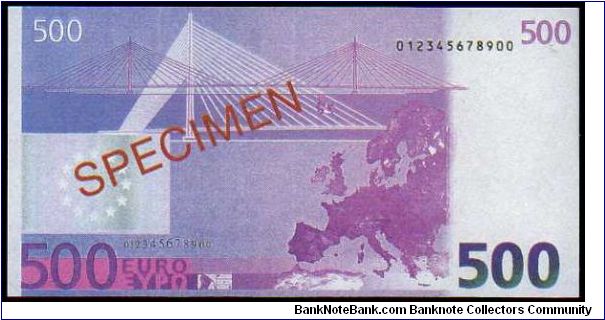 Banknote from Italy year 2001