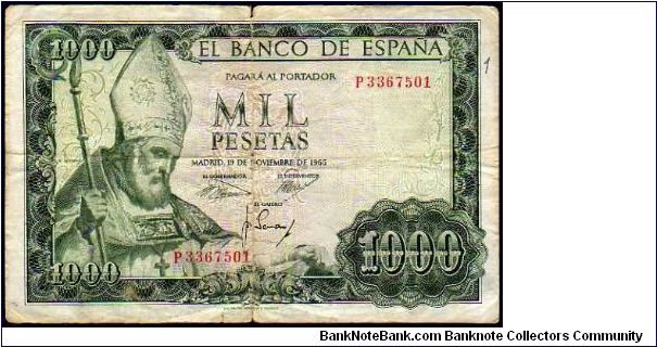 1000 Pesetas

Pk 151 Banknote