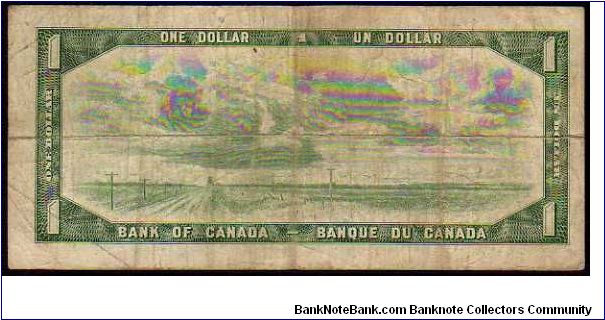 Banknote from Canada year 1954