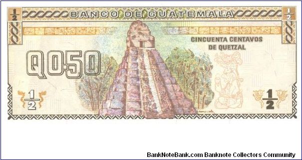 Banknote from Guatemala year 1994