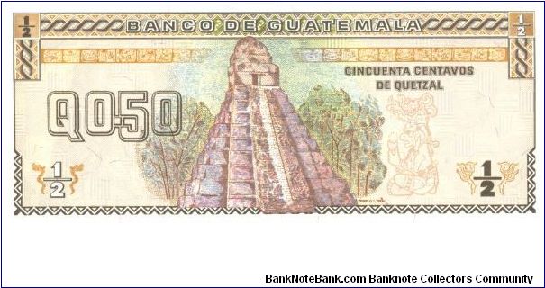 Banknote from Guatemala year 1994