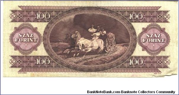 Banknote from Hungary year 1993