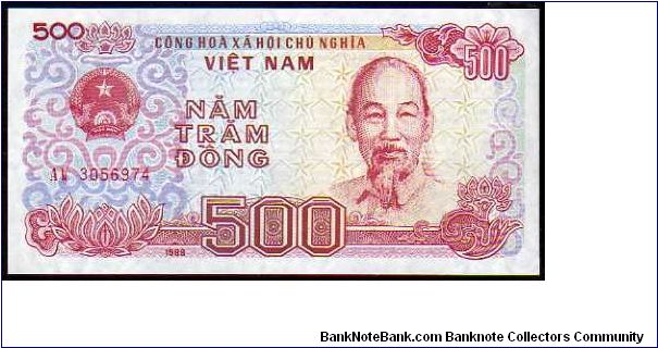 500 Dong

Pk 101 Banknote