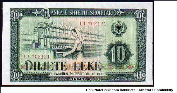 10 Leke__

Pk 43 Banknote