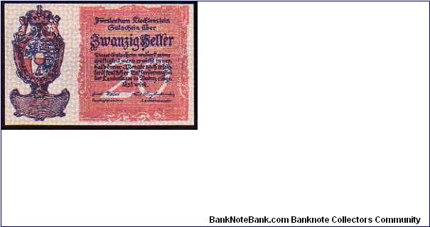 20 Heller
Pk 2 Banknote