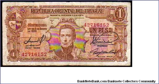 1 Peso

Pk 35 Banknote
