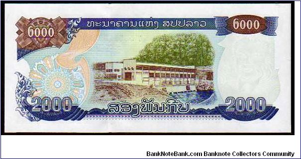 Banknote from Laos year 1997