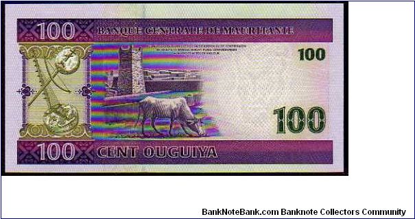 Banknote from Mauritania year 2004