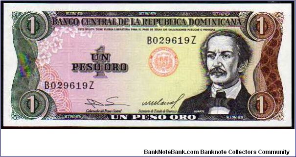 1 Peso Oro
Pk 126a Banknote