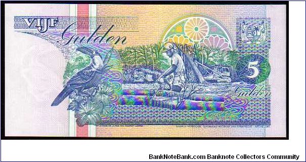 Banknote from Suriname year 1998