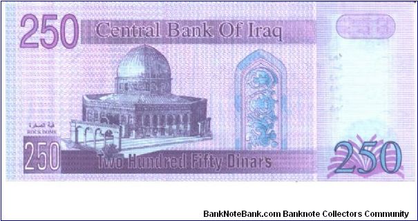 Banknote from Iraq year 2002