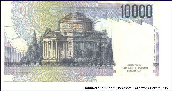 Banknote from Italy year 1984