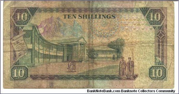 Banknote from Kenya year 1990