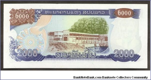 Banknote from Laos year 1997