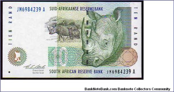 10 Rand
Pk 123 Banknote