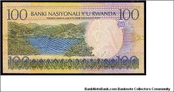 Banknote from Rwanda year 2003