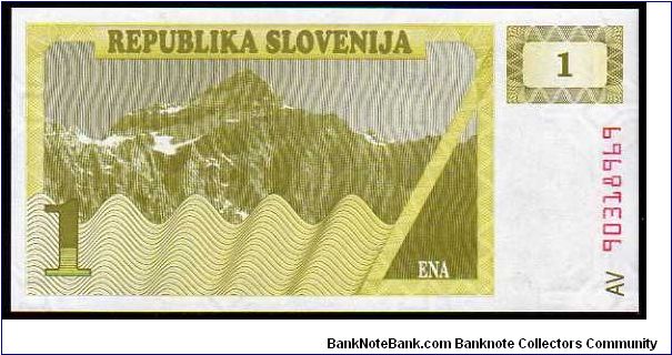 1 Tolar Banknote