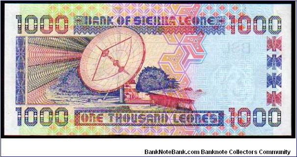 Banknote from Sierra Leone year 2002