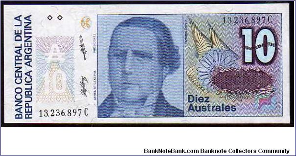 10 Australes__
Pk 325 Banknote