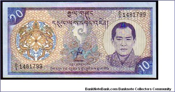 10 Ngultrum__
Pk 22 Banknote