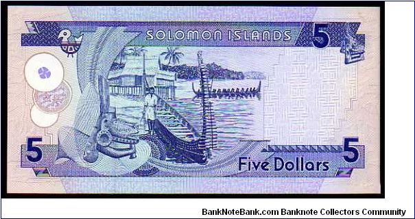 Banknote from Solomon Islands year 1997