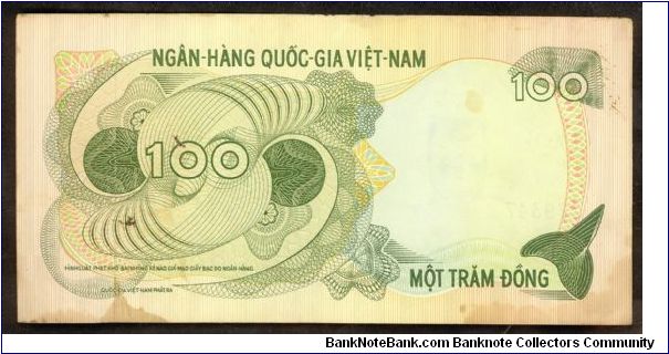 Banknote from Vietnam year 1970