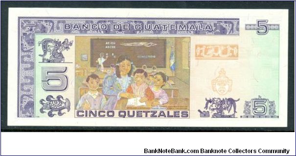 Banknote from Guatemala year 1993