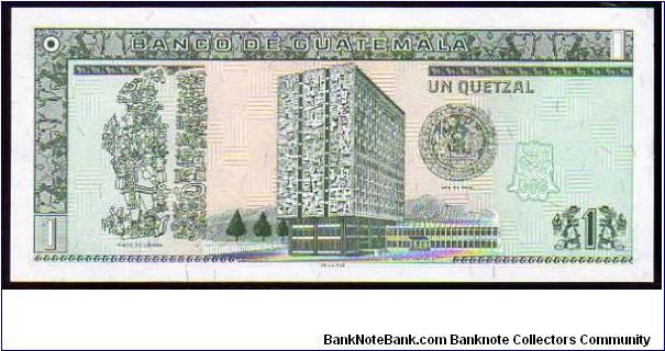 Banknote from Guatemala year 1998