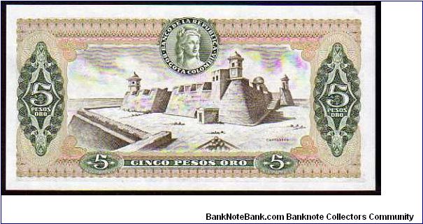 Banknote from Colombia year 1978