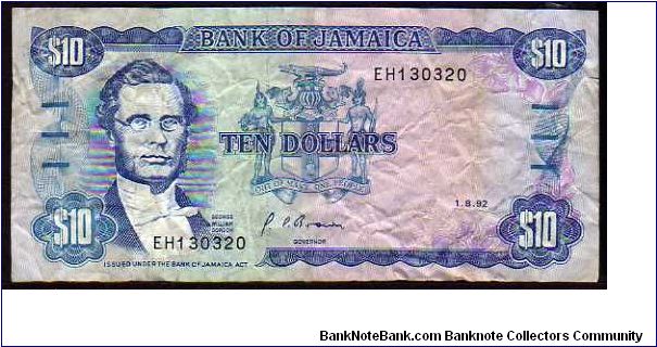 10 Dollars

Pk 71d Banknote