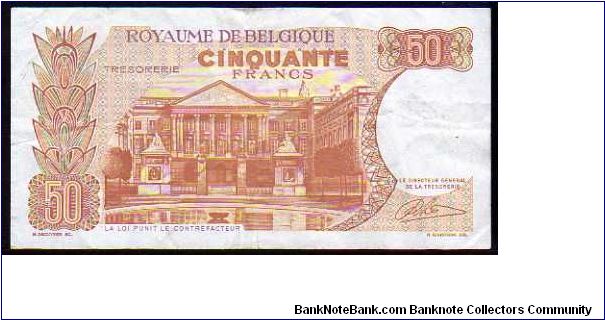 Banknote from Belgium year 1966