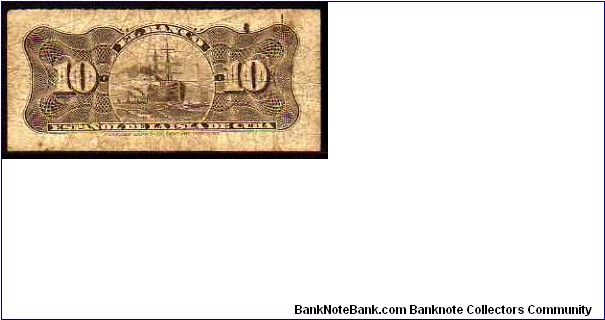 Banknote from Cuba year 1897