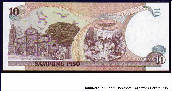 Banknote from Philippines year 1998