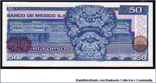 Banknote from Mexico year 1981