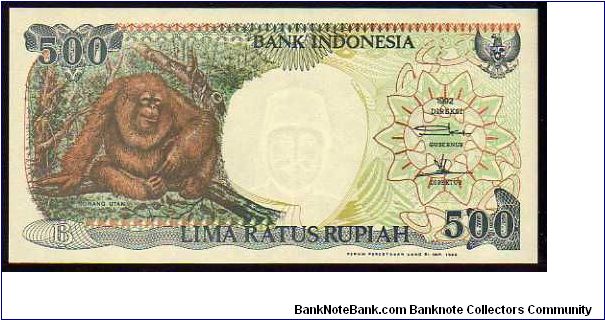 500 Rupiah
Pk 128 Banknote
