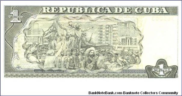 Banknote from Cuba year 2002