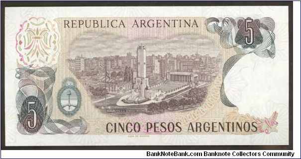 Banknote from Argentina year 1983