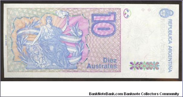 Banknote from Argentina year 1986