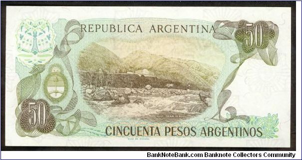 Banknote from Argentina year 1983