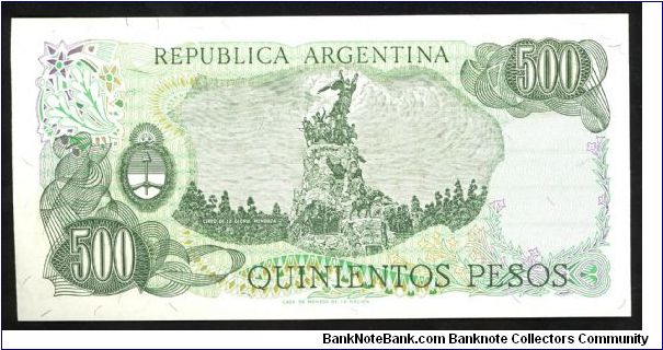 Banknote from Argentina year 1977