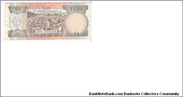 Banknote from Fiji year 1980