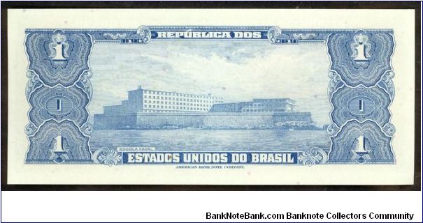 Banknote from Brazil year 1956