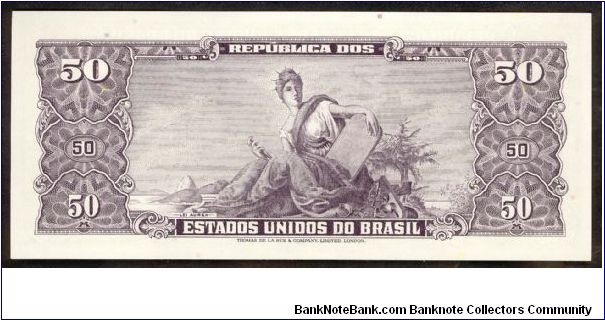 Banknote from Brazil year 1966