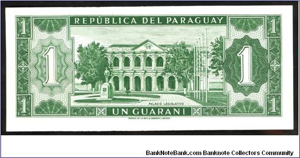 Banknote from Paraguay year 1952