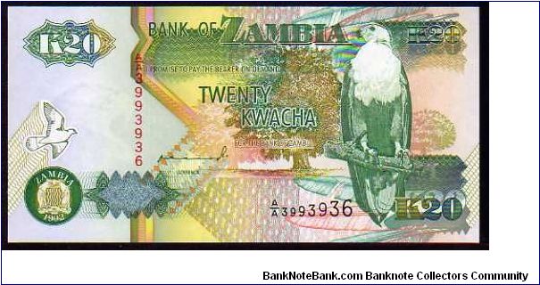 20 Kwacha
Pk 36 Banknote